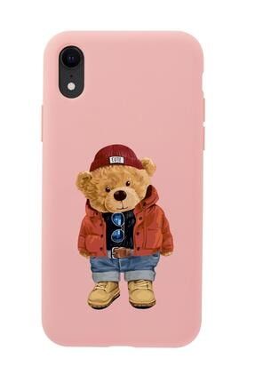 Iphone Xr Teddy Bear Premium Silikonlu Telefon Kılıfı MCIPLTDDYBR120