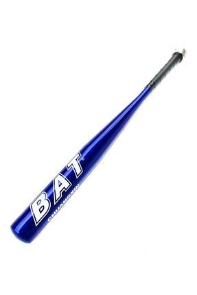 - Bat Metal ( Aleminyum ) Beyzbol Sopası - 65 Cm Mavi Metal Beyzbol Sopası-Mavi