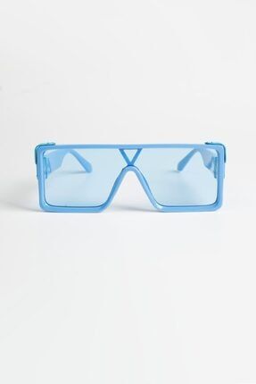 Lv Tasarım Vintage Güneş Gözlüğü - Mavi Cam TYC00310038010