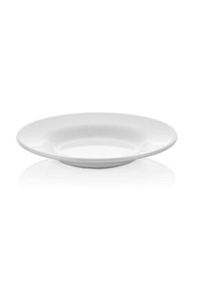 Beyaz Çukur Yemek Tabağı 6lı 21cm es-2020-07-18-7