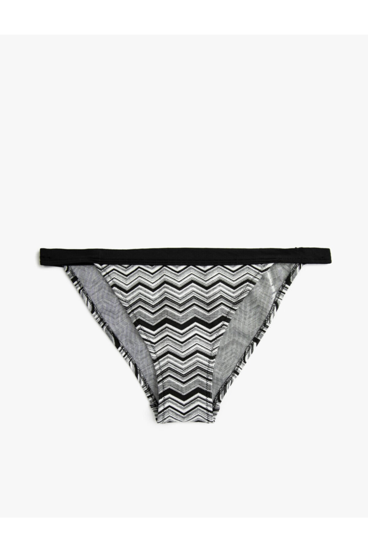 Koton Bikini-Hose Schwarz Ethno-Muster Fast ausverkauft