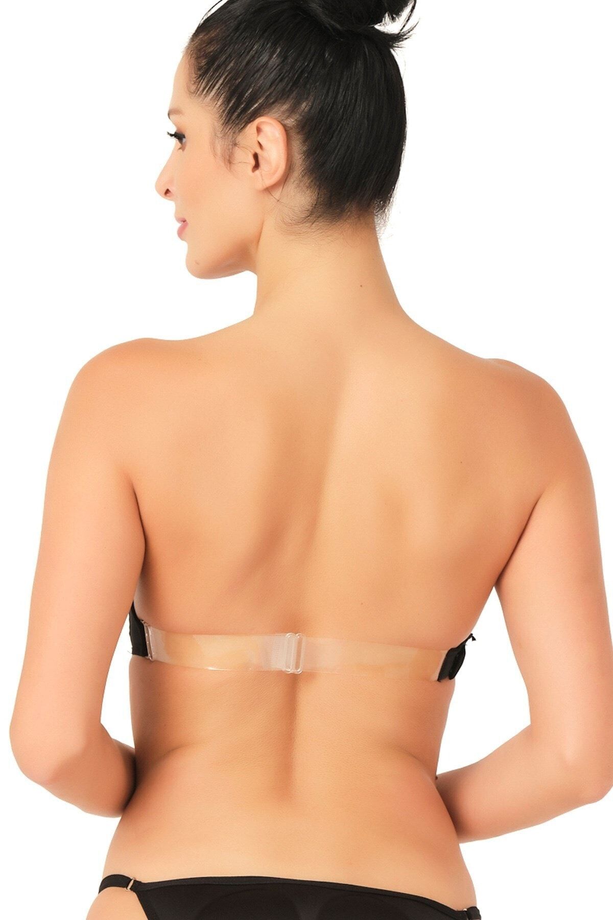 Transparent Back Strapless Bra