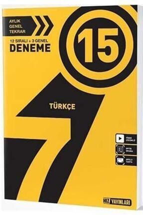 7.sınıf Türkçe 15 Li Deneme hız116