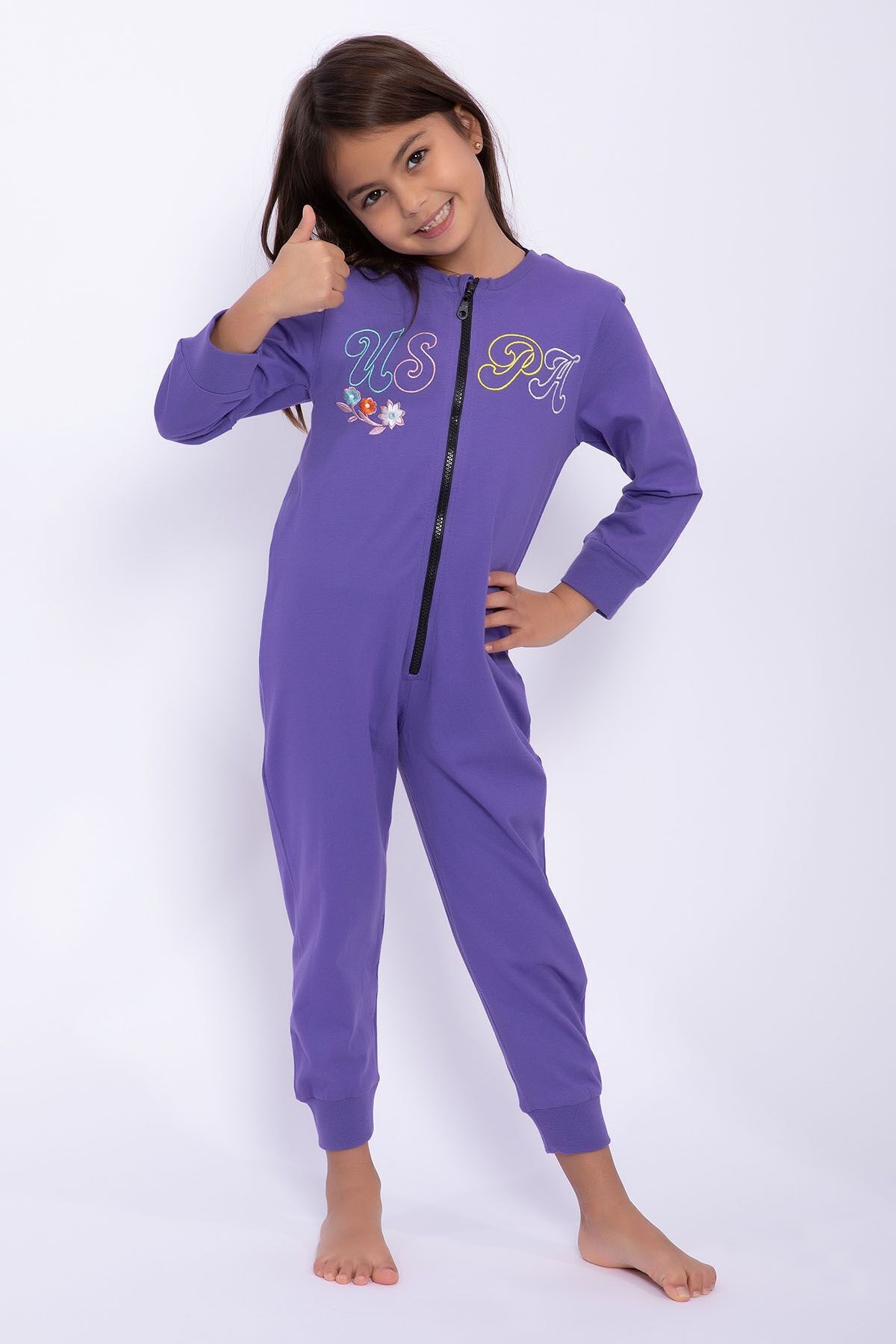 Purple polo jumpsuit outlet