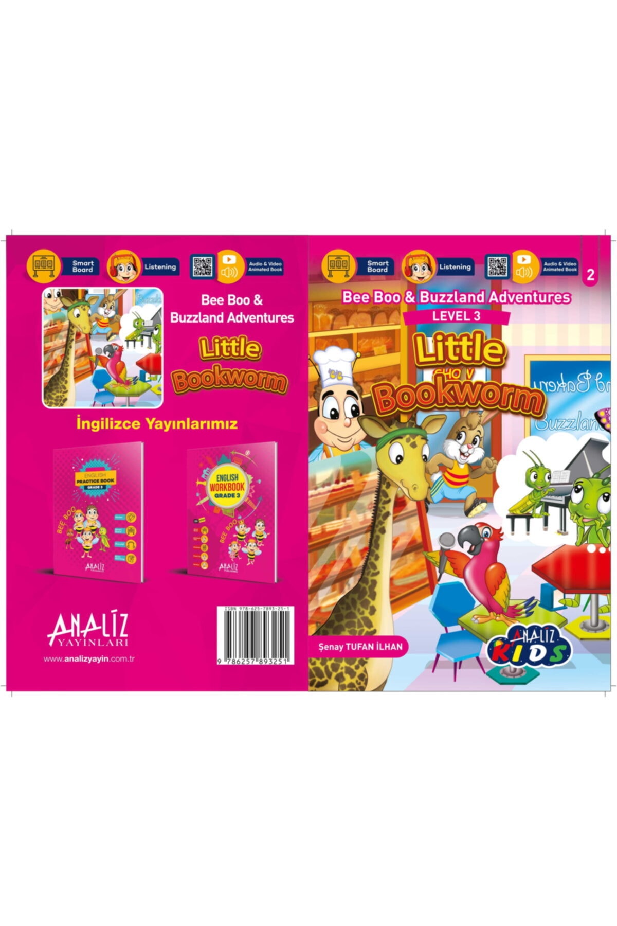 Analiz Yayınları 3. Sınıf İngilizce Bee Boo 5'li Hikaye Seti / Şenay Tufan İlhan / Analiz Yayınları / 9786257893251 fotoğrafı 3 (önizleme)