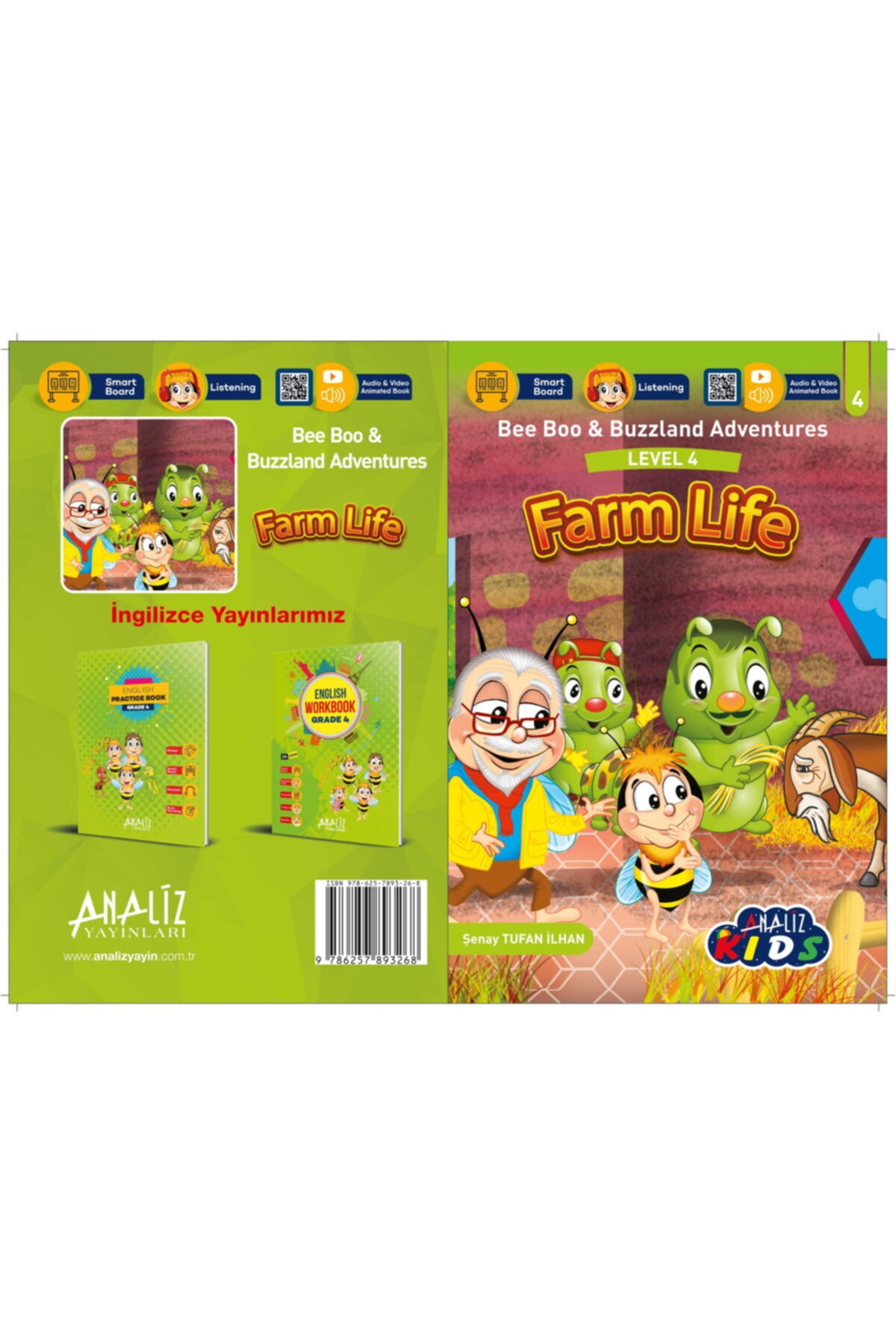 Analiz Yayınları 4. Sınıf İngilizce Bee Boo 5'li Hikaye Seti / Şenay Tufan İlhan / Analiz Yayınları / 9786257893268 fotoğrafı 5 (önizleme)