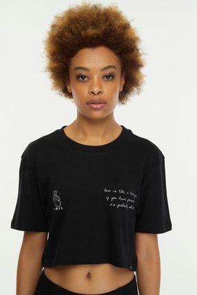 Love / Crop T-shirt SS19T18
