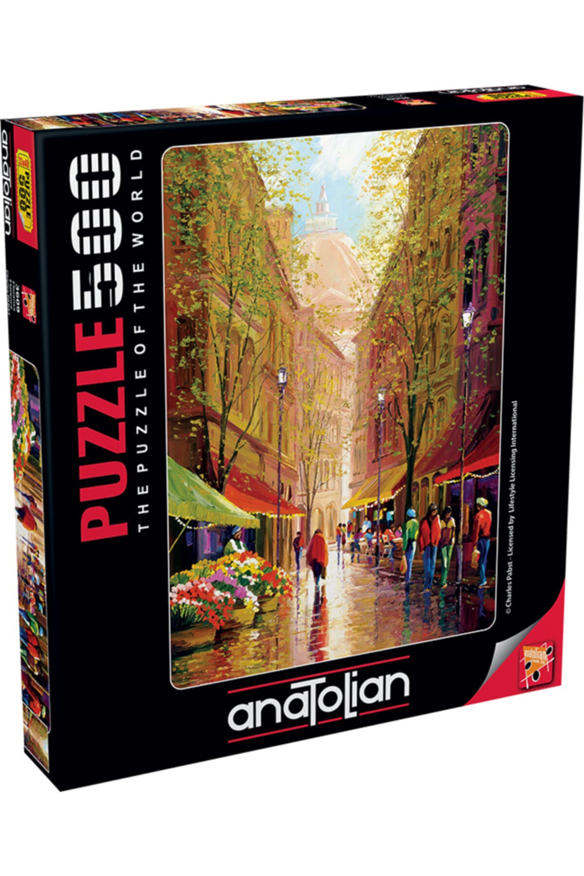 Anatolian Puzzle Floransa / 500 Parçalık Puzzle, Kod:3609