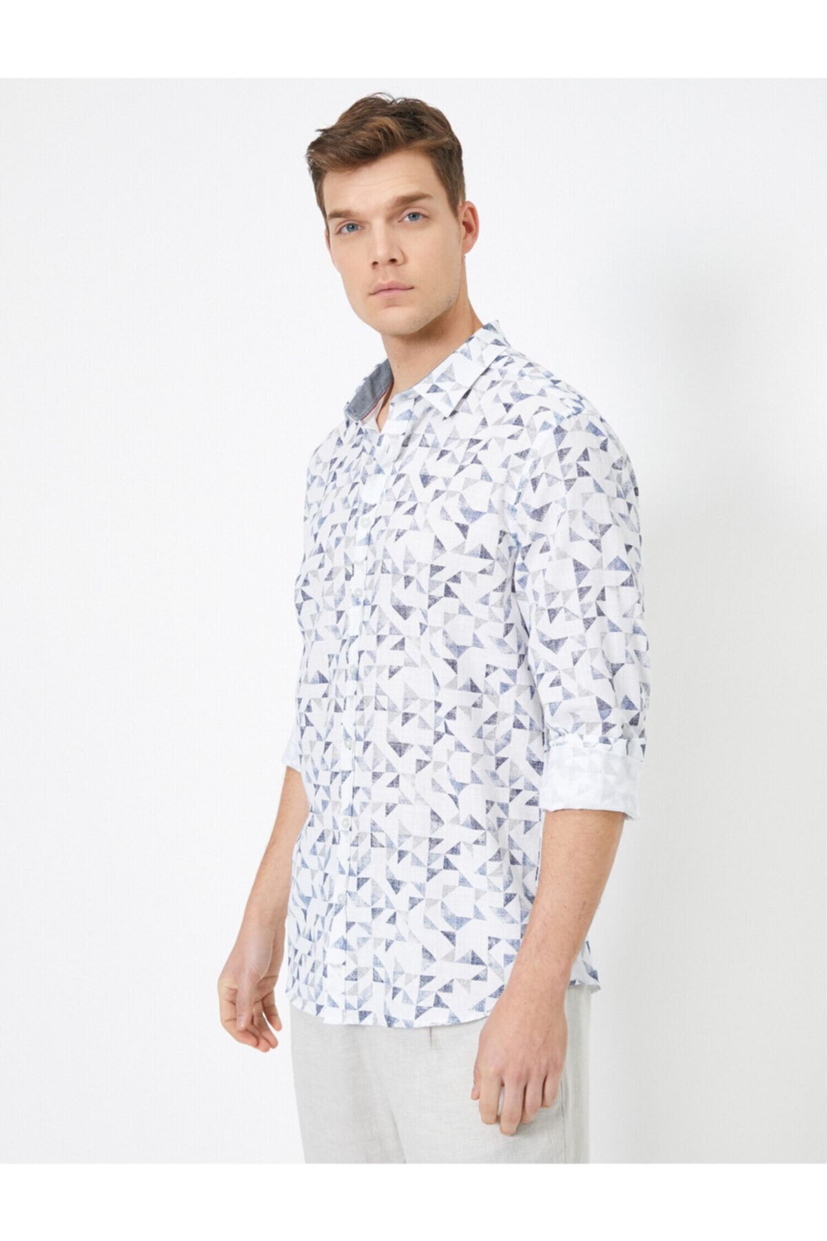 Koton Hemd Blau Regular Fit Fast ausverkauft