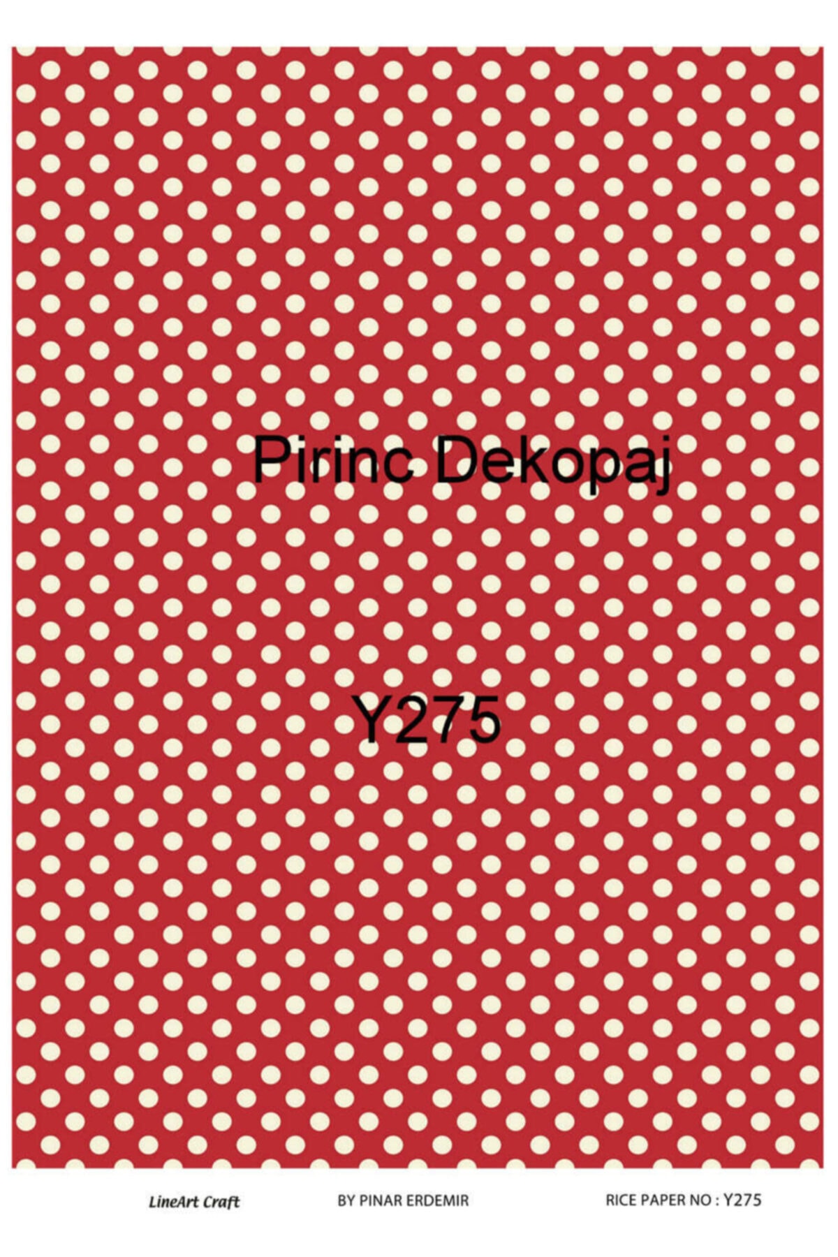 LİNEART Pirinç Dekopaj Yılbaşı:275