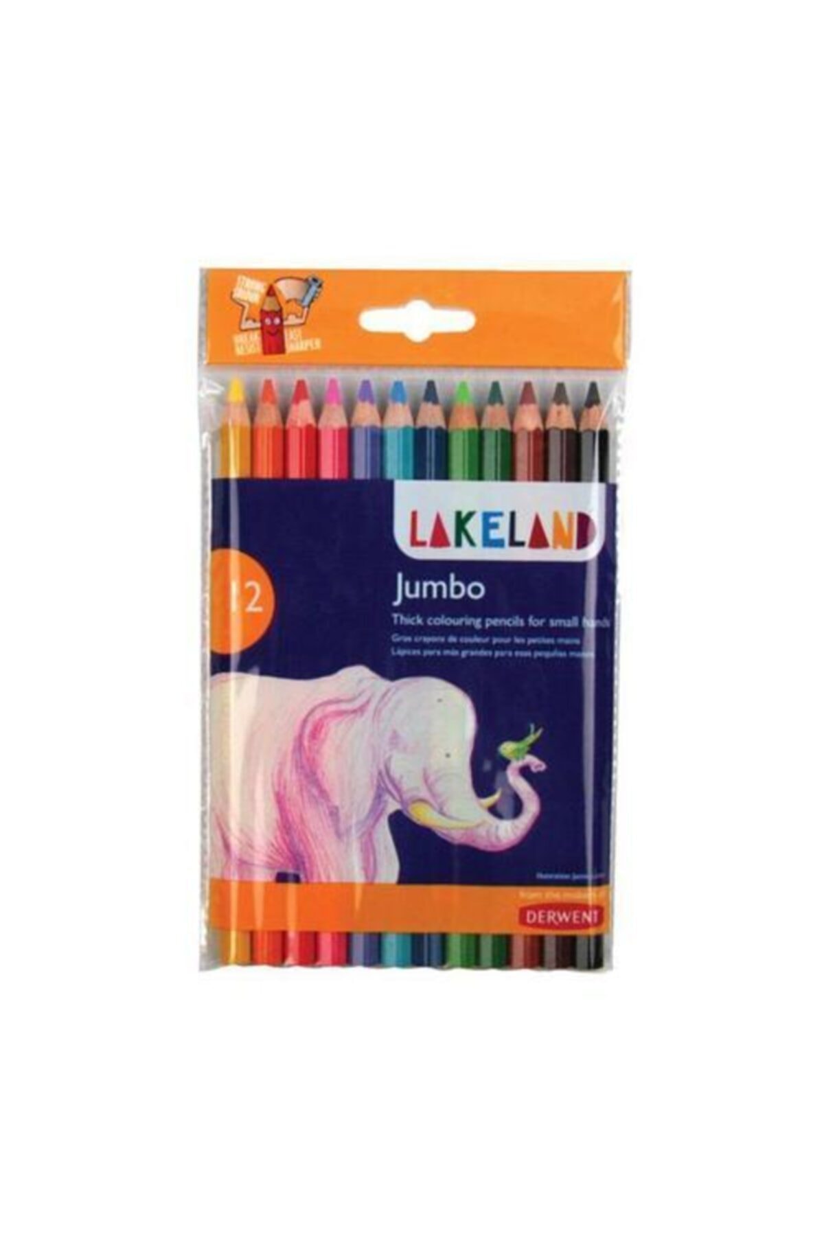 Derwent Lakeland Jumbo Kuru Boya 12'li