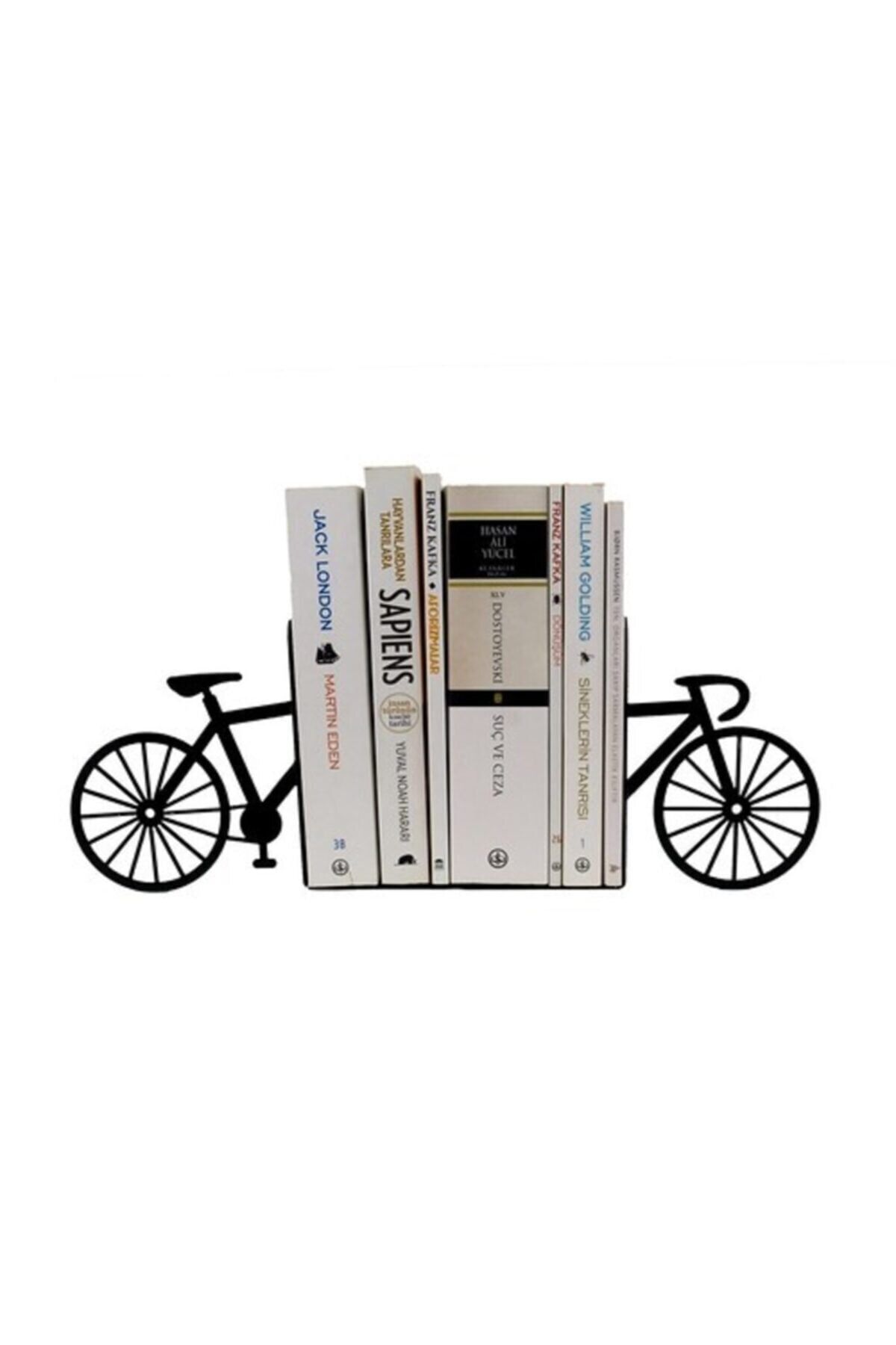 thorqtech-Bicycle Patterned Book Holder Bycle Bookshelf Book Support 1