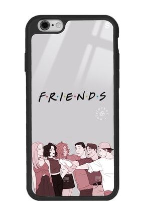 Iphone 6 - 6s Doodle Friends Tasarımlı Glossy Telefon Kılıfı ip6scaseglss082