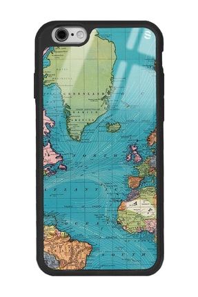 Iphone 6 - 6s Atlantic Map Tasarımlı Glossy Telefon Kılıfı ip6scaseglss080