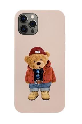 Iphone 12 Pro Teddy Bear Premium Silikonlu Telefon Kılıfı MCIPLTDDYBR92