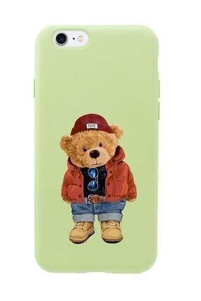 Iphone Se 2020 Teddy Bear Premium Silikonlu Telefon Kılıfı MCIPLTDDYBR36