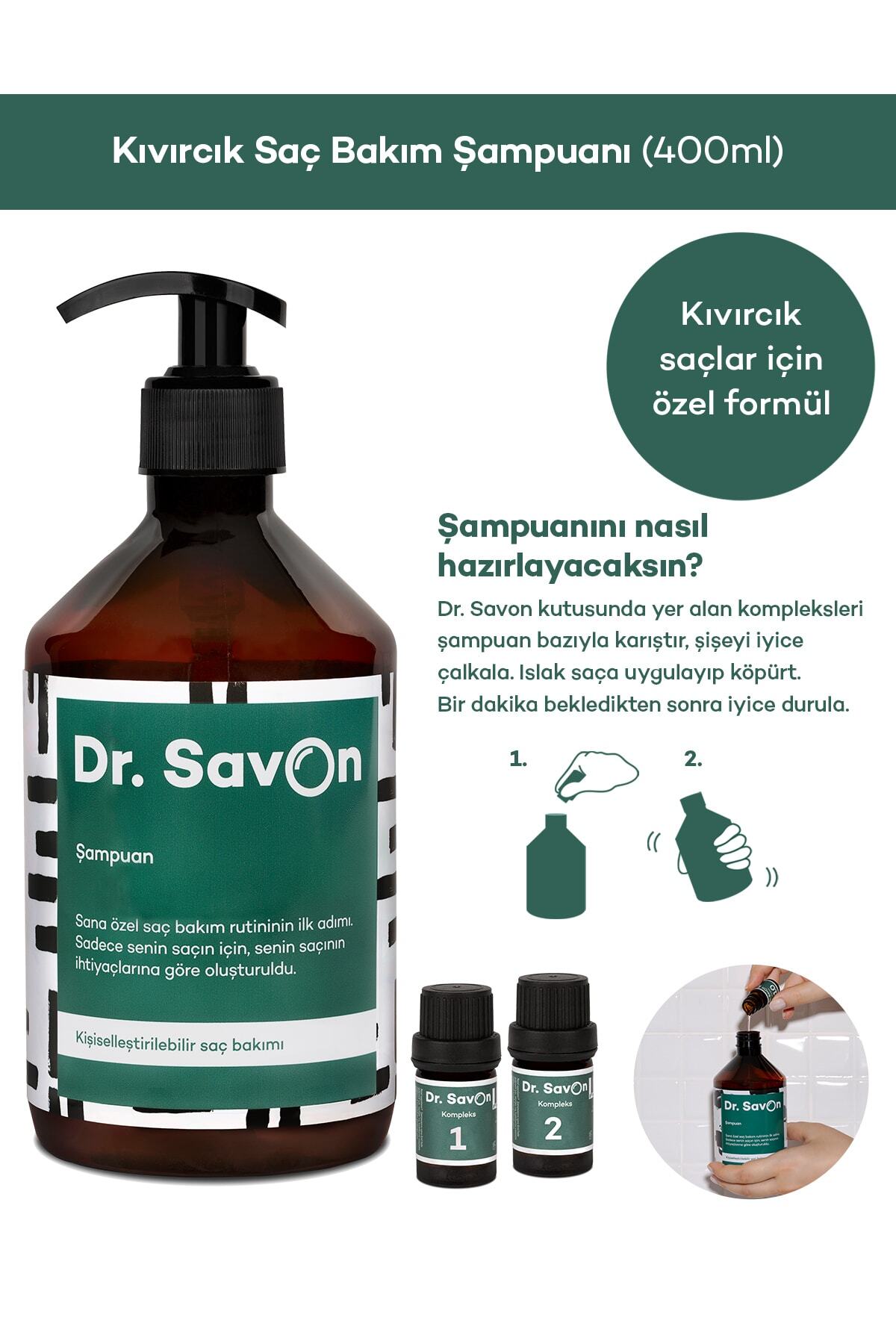 Kıvırcık Saç Bakım Kürü 3'lü Set — 360.022 — تصویر 4 از 6