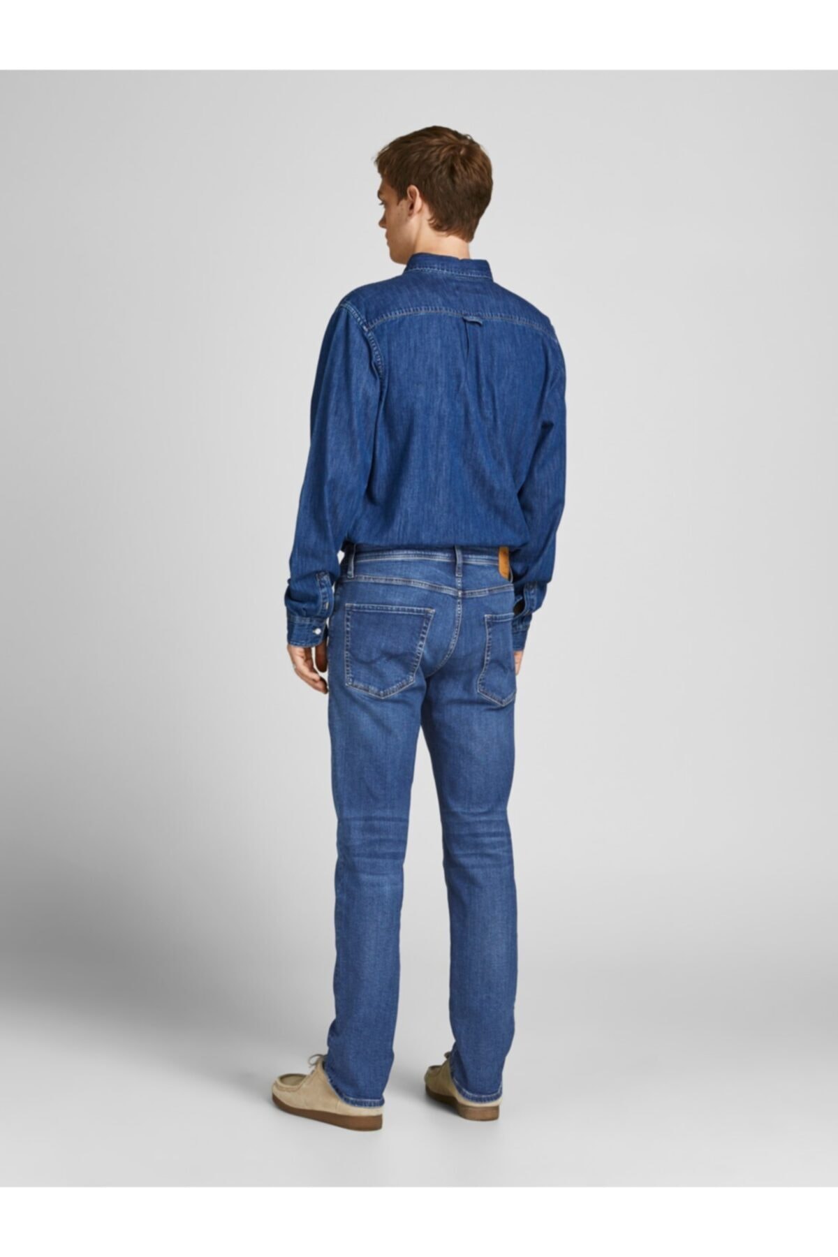 شلوار جین مردانه سلولی فاق نرمال  | جک اند جونز Jack & Jones TYC00310024496 - تصویر 7