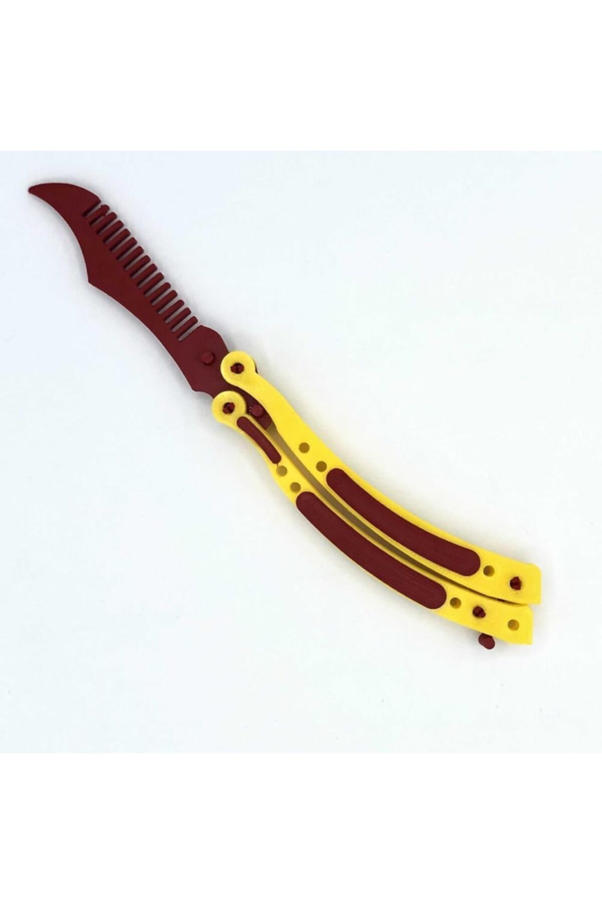 TeknoDuvar Cs Go Butterfly Knife Shaped Comb Shake Stress Throwing