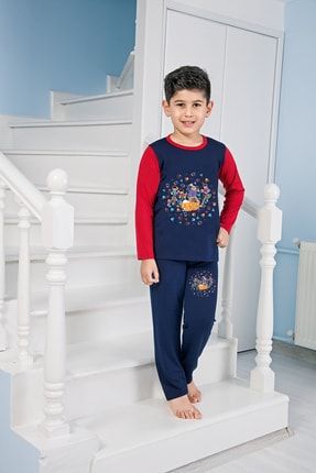 Erkek Çocuk Rafadan Tayfa Lisanslı Pamuklu Pijama Takım 46