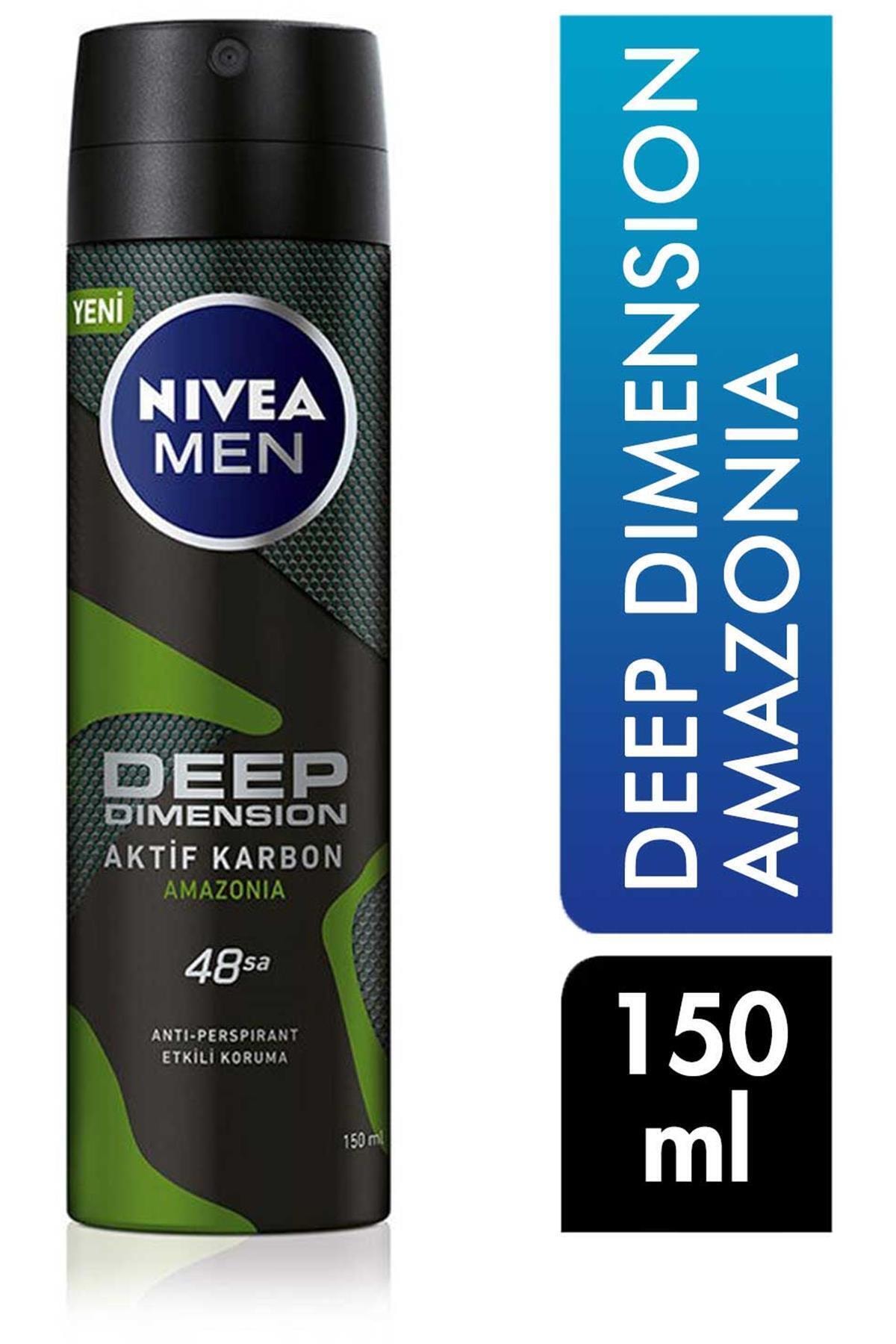 Nivea Deodorant 150 Ml Erkek Deep Dimension Amazonia 4005900632210 Deodorant