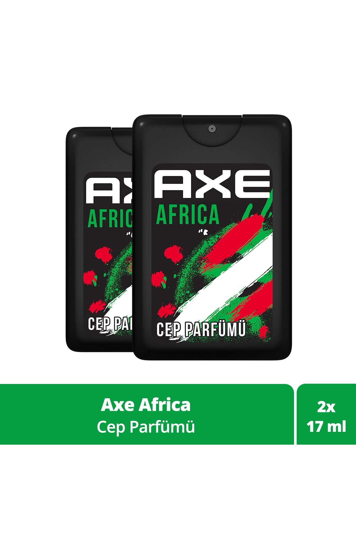 Axe Africa Erkek Cep Parfümü Edt 17 ml X2 Adet