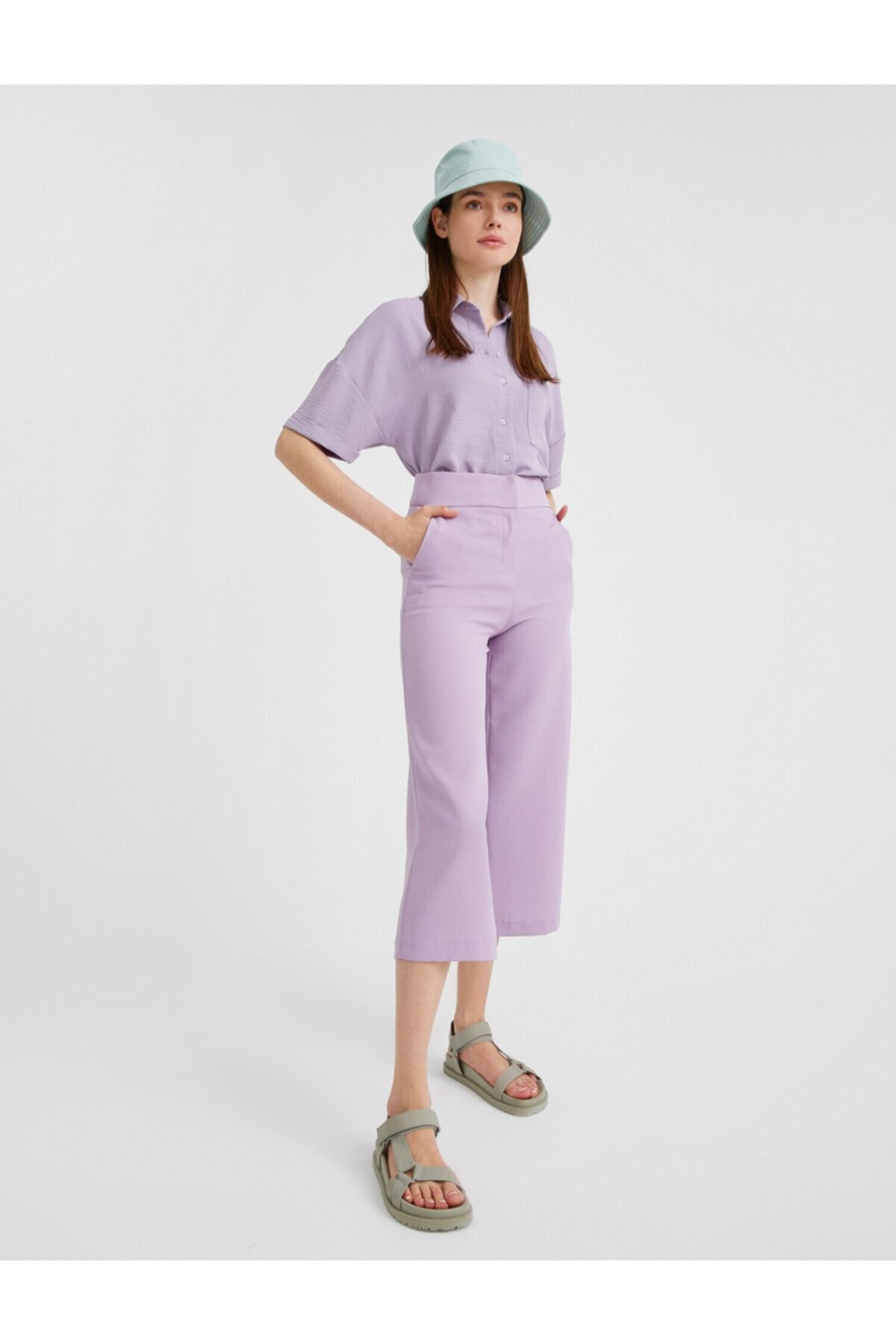 Koton Hose Lila Loose Fast ausverkauft