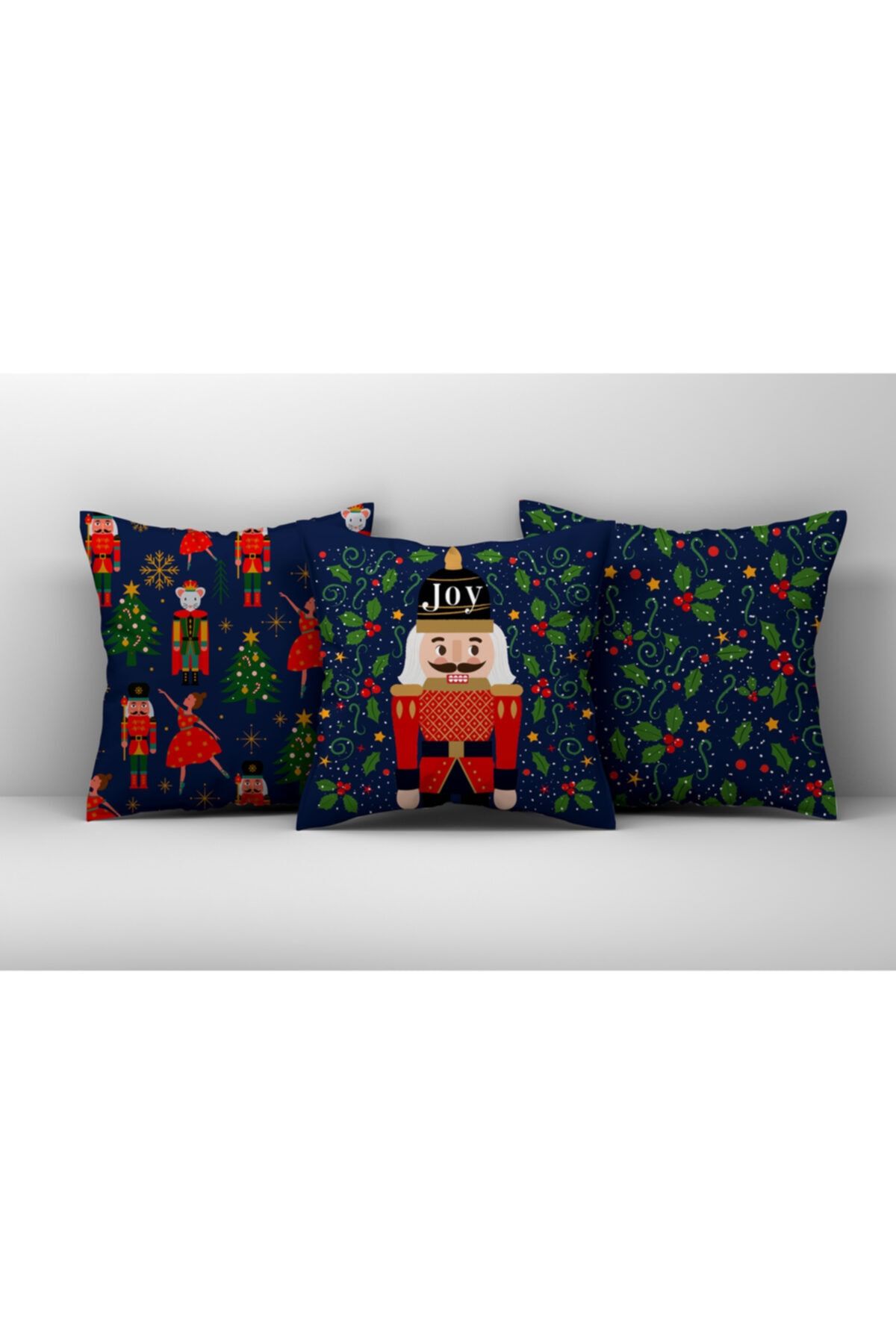 Christmas themed deals cushion covers