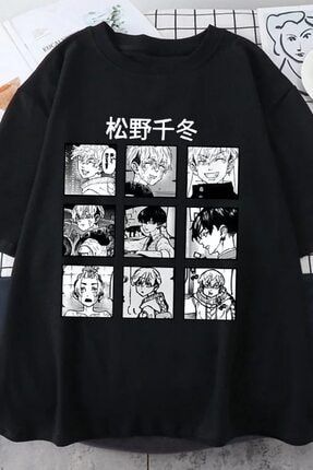 Grf Tokyo Revengers Kolaj Siyah Unisex T-shirt 74481