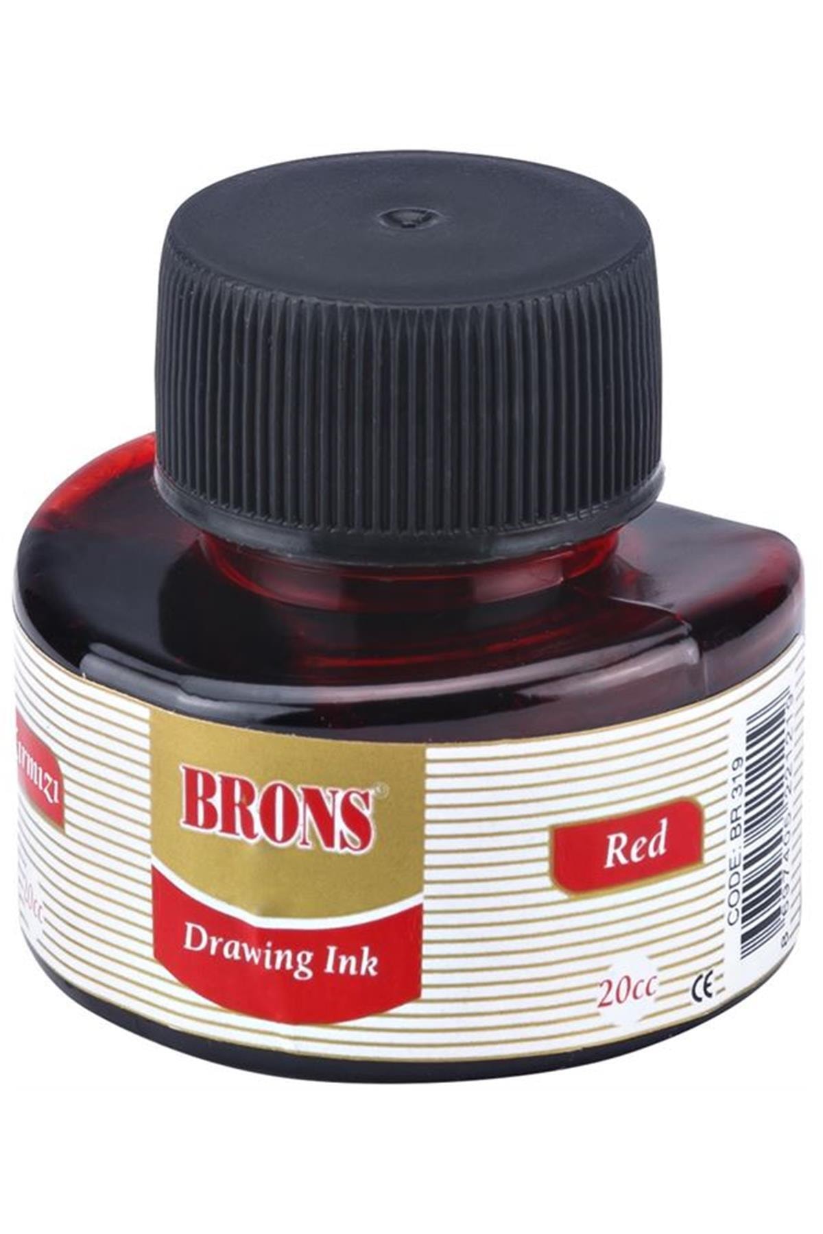 Brons Marka: Çini Mürekkebi Kırmızı Br-319 Kategori: Mürekkep