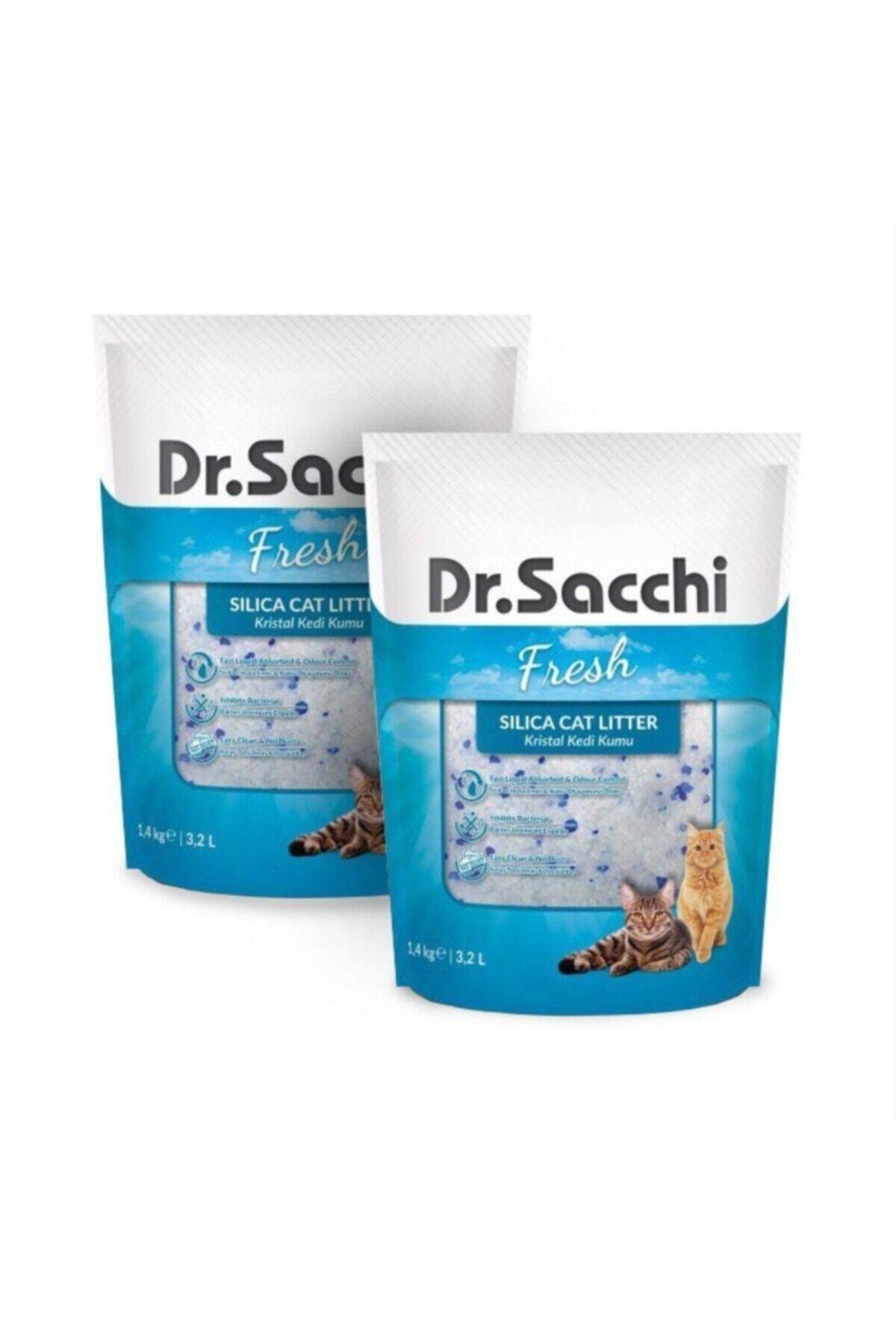 Dr. Sacchi Silica Kedi Kumu 1,4 Kg 2 Paket