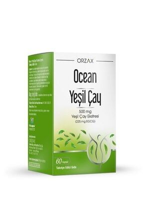 Ocean Green Tea 500mg 60 Kapsül - Yeşil Çay 8697595872949