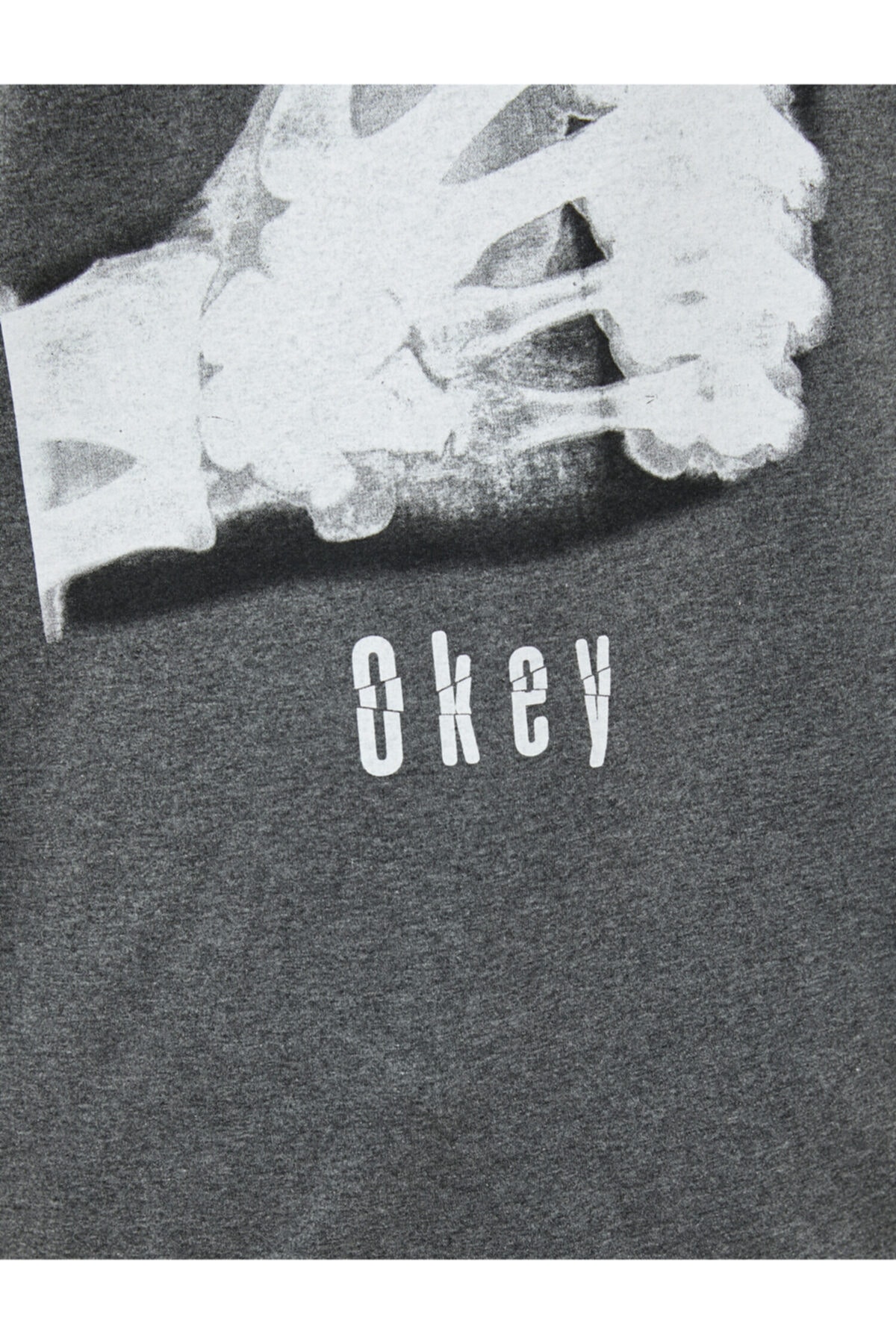 تیشرت مردانه خاکستری کوتون | 1YAM11767LK اورجینال - تصویر 6
