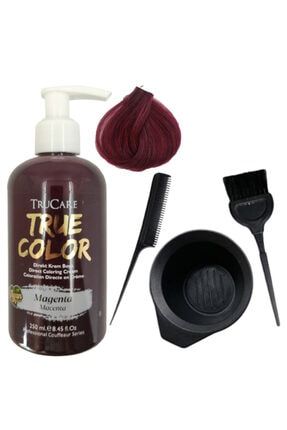 Truecare True Color Magenta Saç Boyası+saç Boyama Seti 123magenta