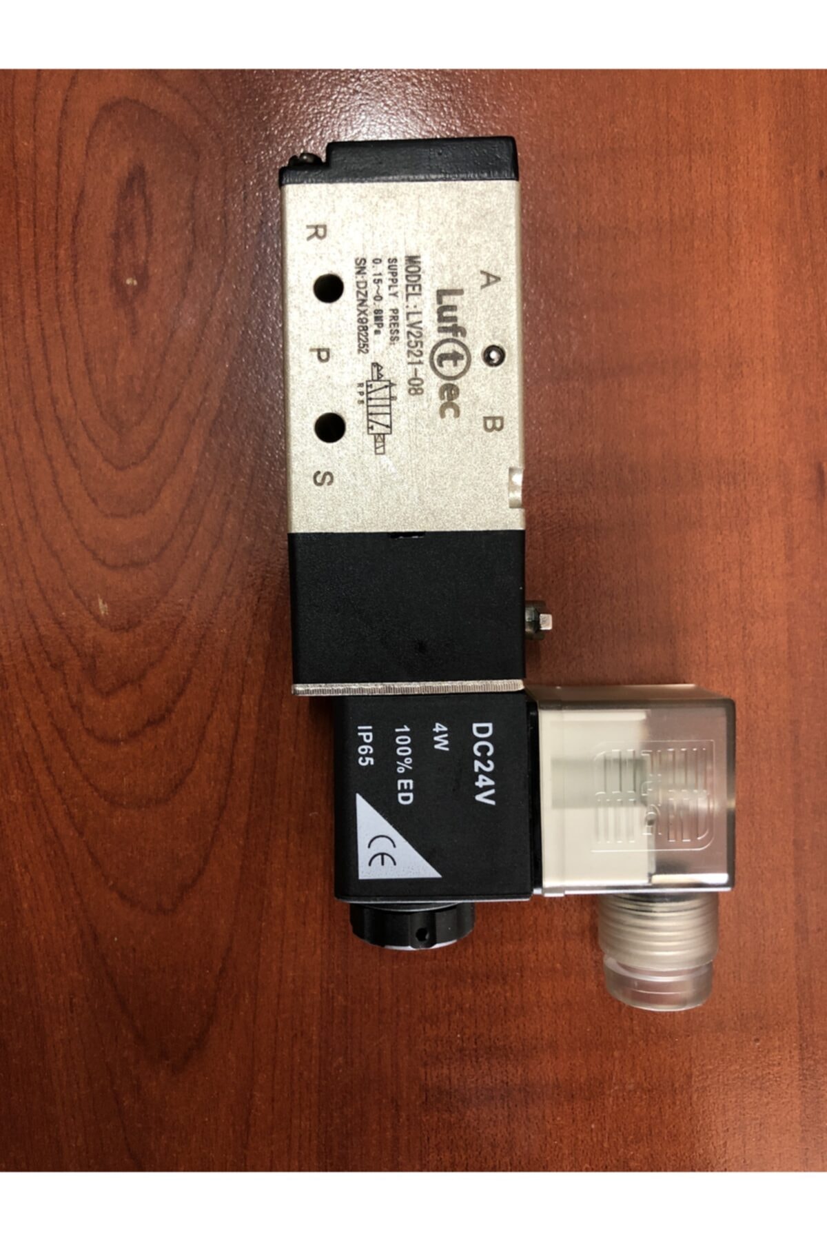 Luftec Pnömatik Tek Bobinli Valf 24w