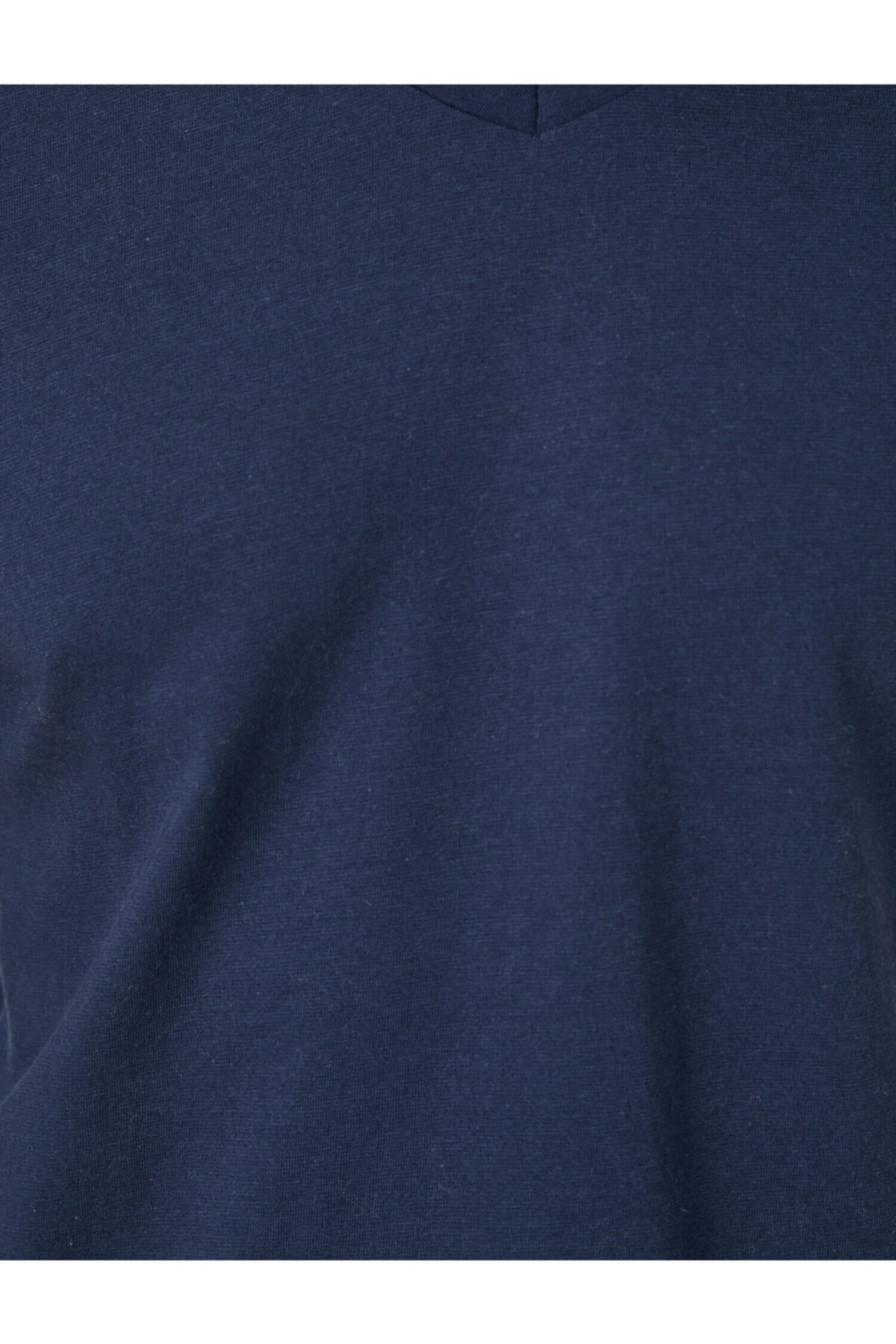 تیشرت مردانه آبی سرمه ای کوتون | 1YAM12138LK اورجینال - تصویر 6