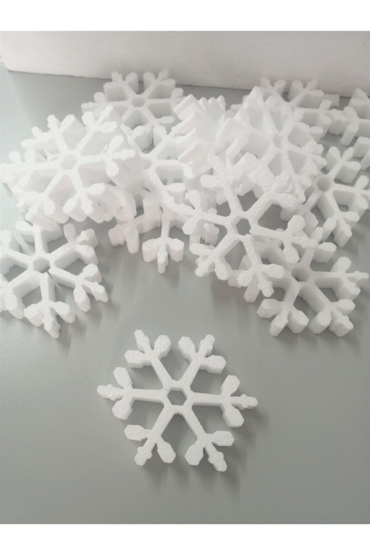 Oyd strafor-Styrofoam Snowflake 10 cm 10 Pieces 1