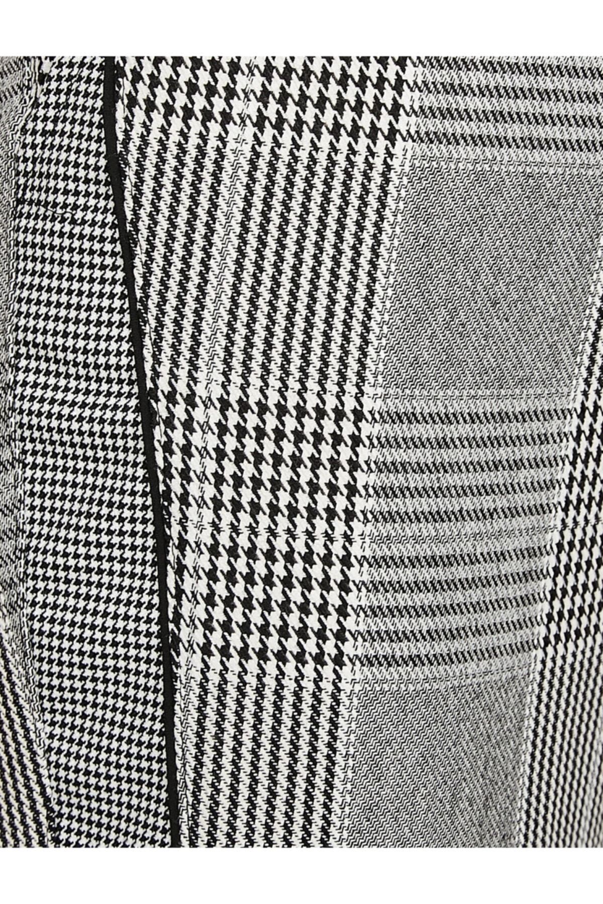 Koton-Checked Trousers 6