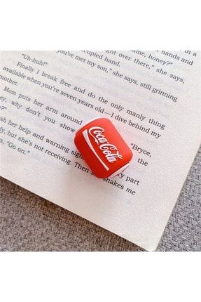 Coca Cola Temalı Sevimli Silikon Kablo Koruyucu kablokoruyucu