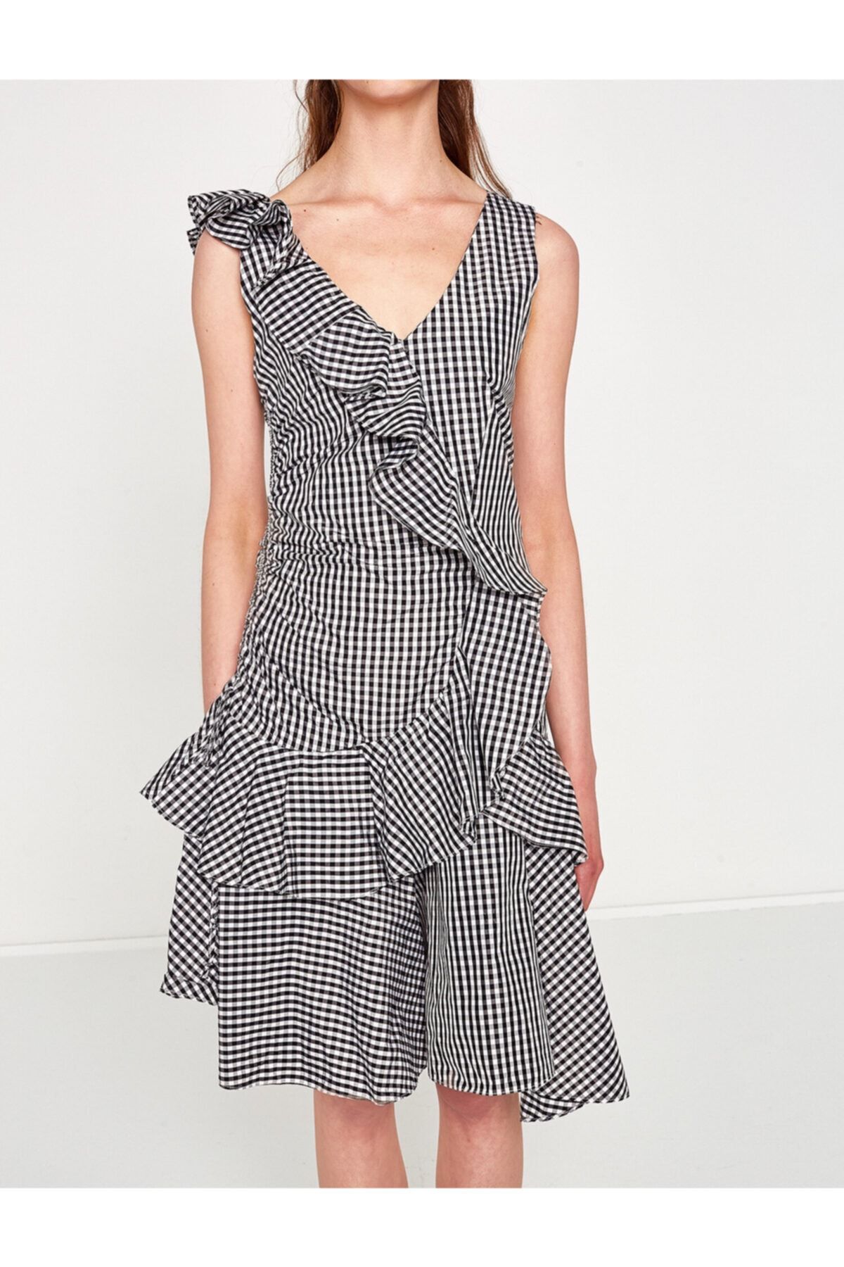 Koton-Women's Ruffle Detailed Dress 2