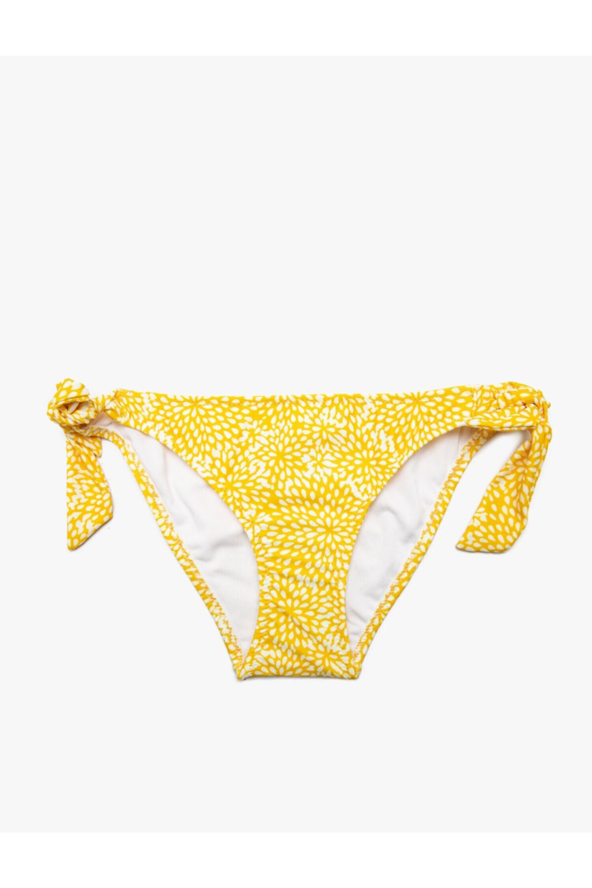 Koton Bikini-Hose Gelb Unifarben