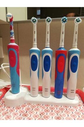 Elektrikli Diş Fırçası Standı 4'lü Stand Şarj Ünitesi Uyumlu Beyaz 98-adf8425a-b681-14ad1307a88907ce83f8cf