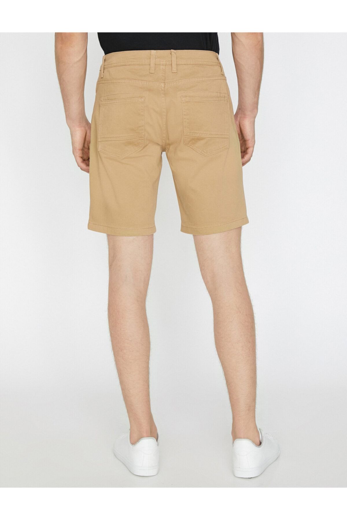 Koton-Slim Fit Shorts with Pocket Detail 4