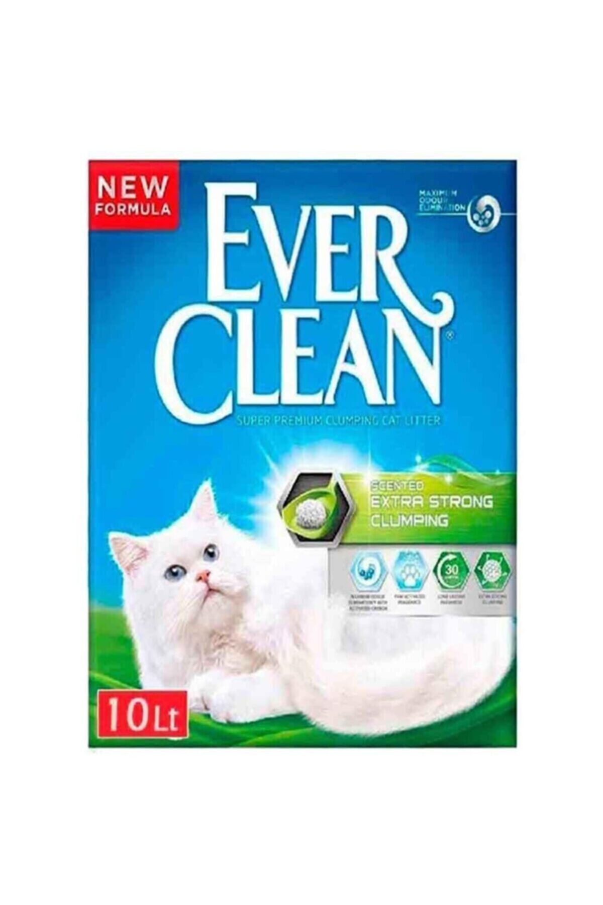 Ever Clean Extra Strong Scented Kokulu Kedi Kumu 10 L