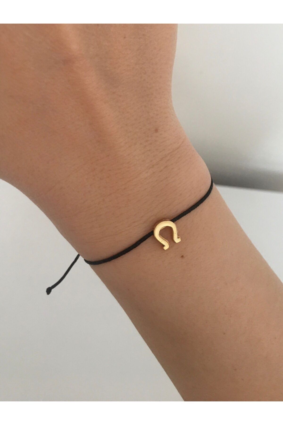 Black shop rope bracelet