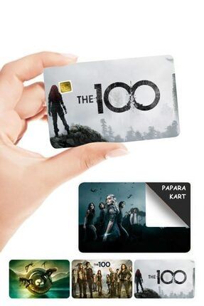 The 100 Papara Kart Kaplama Sticker 4 Adet THE00