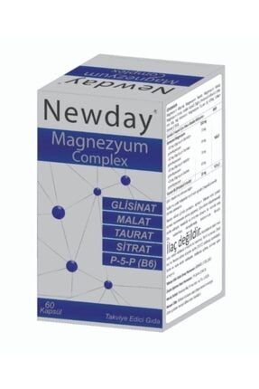 Newday Magnezyum Complex 60 Kapsül RCF1164