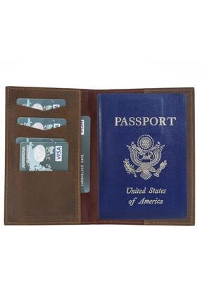 Arden Deri Pasaport Kılıf-cüzdan G2 Kahve TYC00310568414