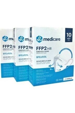 50 Adet Ffp2 Nr Özellikli Maske Üts Kayıtlı 5 Paket Toplam 50 Adet medicare