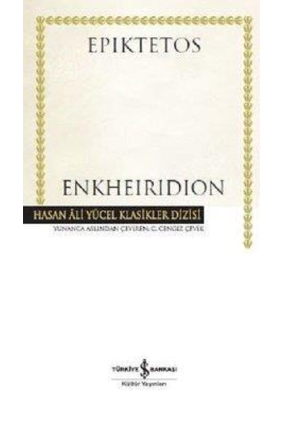 Enkheırıdıon (k.kapak) Epıktetos 9786052958469
